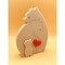 Custom Bear Family Puzzle Decor| Custom Name Figurine For Family Friend 3 Person| Home Decor| Family Keepsake| House Warming| New Born Gift product 4